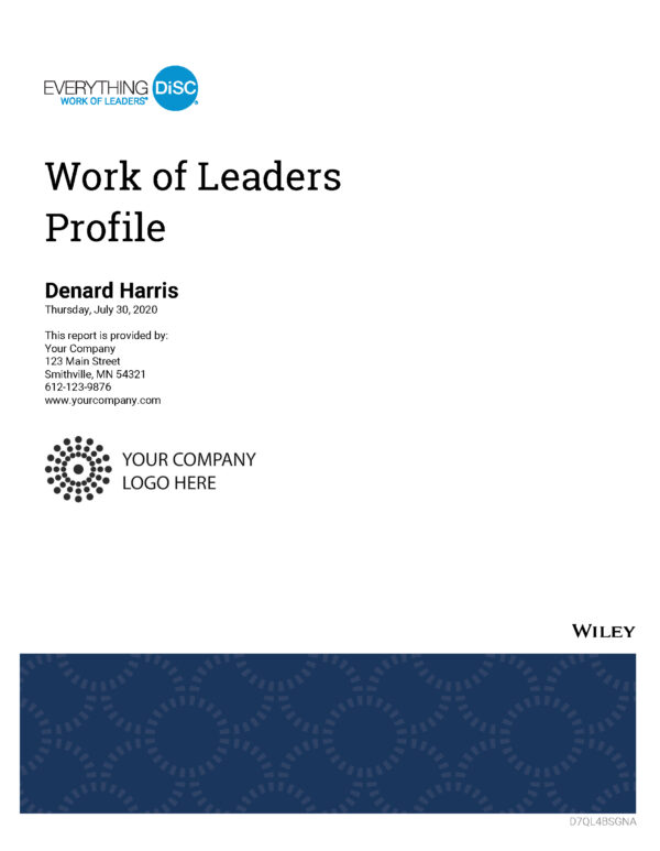 work of leaders profile