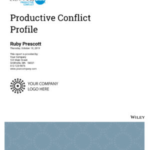 productive conflict profile